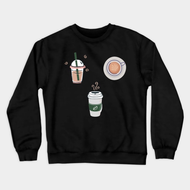 Coffee stickers pack Crewneck Sweatshirt by Ivanapcm